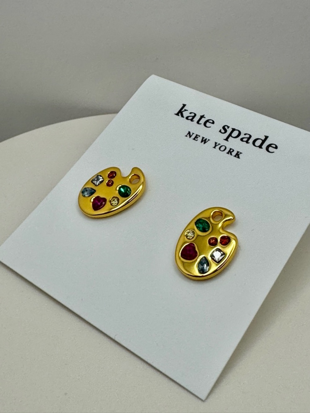 Kate Spade Paint The Town Stud Earrings NEW - Picture 6 of 7